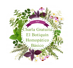 Charla Online el Botiquín Homeopatico básico Gratuita
